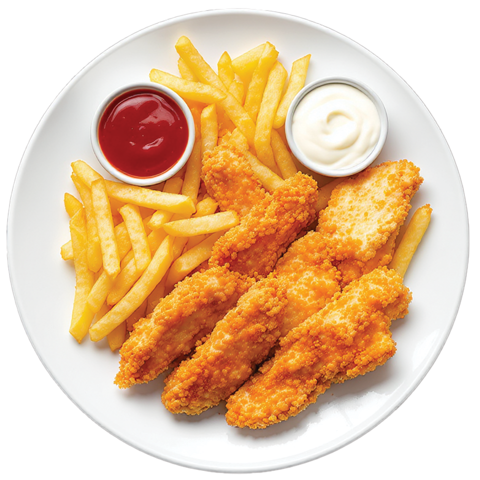 Çıtır Tavuk Tabağı